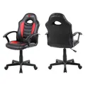 Gamingowy dziecięcy fotel Red Fighter C5, czarno-czerwona