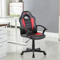 Gamingowy dziecięcy fotel Red Fighter C5, czarno-czerwona