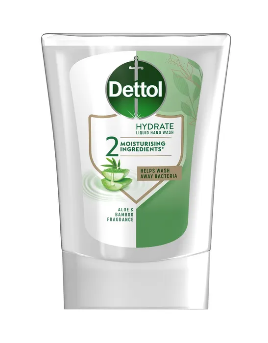 Główne zdjęcie produktu Dettol Aloe Vera hydratační mýdlo do bezdotykového dávkovače náhradní náplň 250 ml