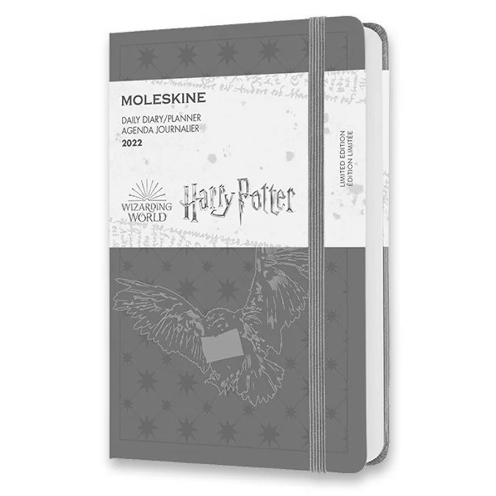 Główne zdjęcie produktu Diář Moleskine 2022 Harry Potter - tvrdé desky S, denní, modrý