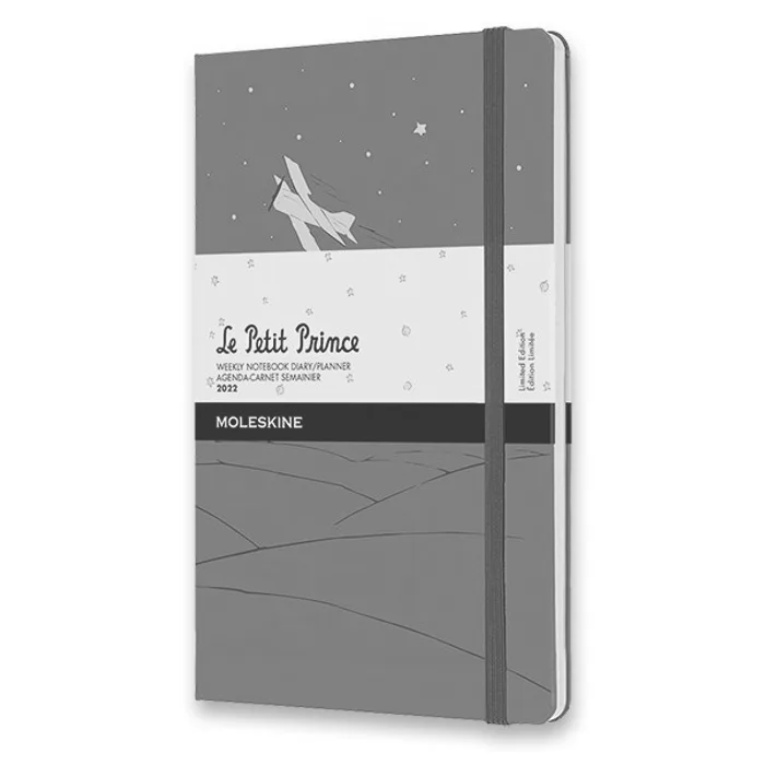 Główne zdjęcie produktu Diář Moleskine 2022 Le Petit Prince - tvrdé desky L, týdenní, modrý