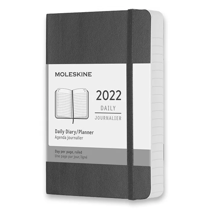 Główne zdjęcie produktu Diář Moleskine 2022 - měkké desky černý
