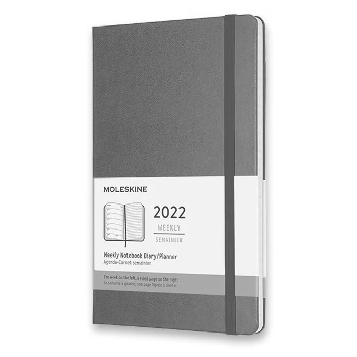 Główne zdjęcie produktu Diář Moleskine 2022 tvrdé desky červený