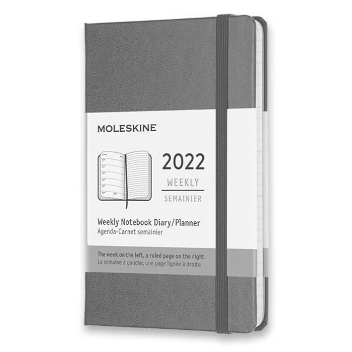 Główne zdjęcie produktu Diář Moleskine 2022 - tvrdé desky červený