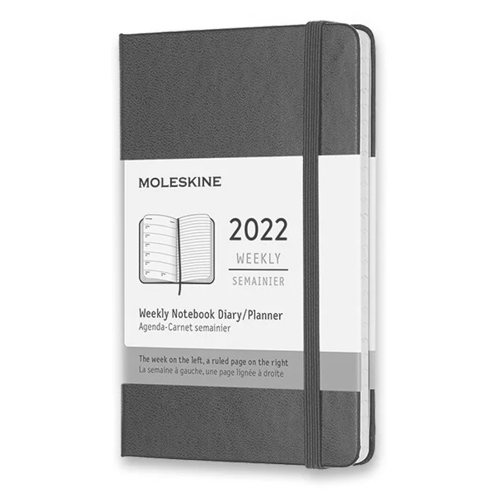 Główne zdjęcie produktu Diář Moleskine 2022 - tvrdé desky modrý