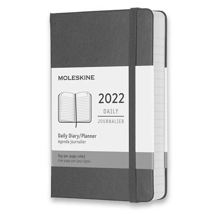 Główne zdjęcie produktu Diář Moleskine 2022 - tvrdé desky modrý