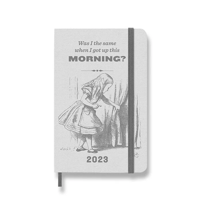 Główne zdjęcie produktu Diář Moleskine 2023 Alice Blue, tvrdé desky S, týdenní, modrý