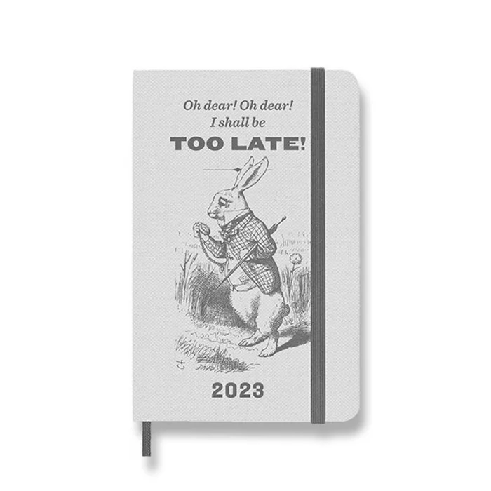 Główne zdjęcie produktu Diář Moleskine 2023 Alice Orange, tvrdé desky S, týdenní, oranžový