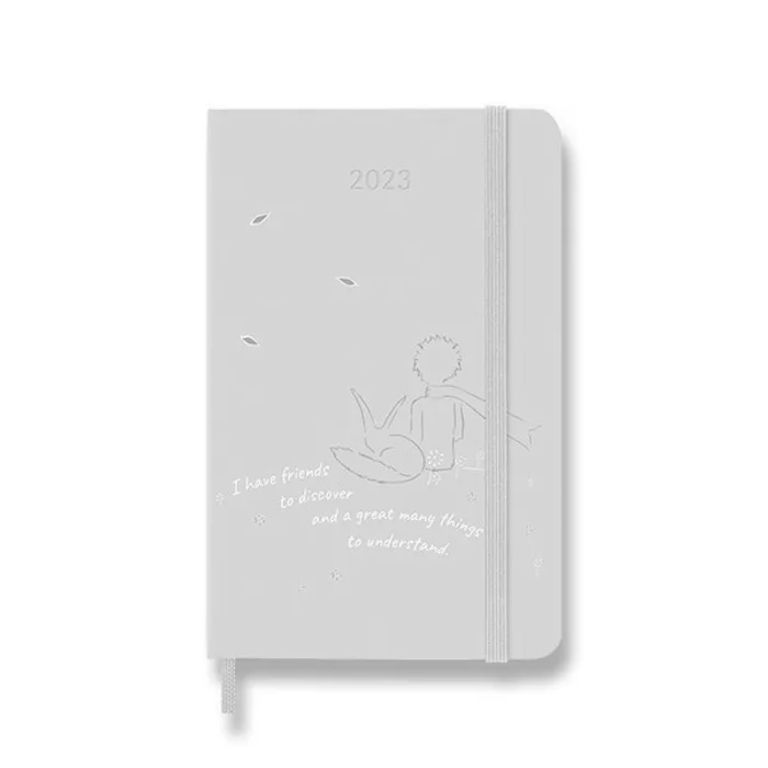 Główne zdjęcie produktu Diář Moleskine 2023 Le Petit Prince Fox, tvrdé desky S, týdenní, žlutý