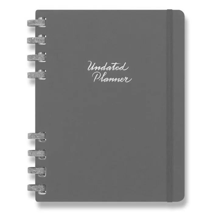 Główne zdjęcie produktu Diář Moleskine Spiral UNI 2023-24, tvrdé desky XL, nedatovaný, červený