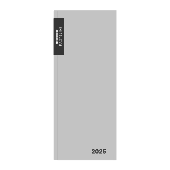Główne zdjęcie produktu Diář PVC měsíční 2025 PASTELINI šedá