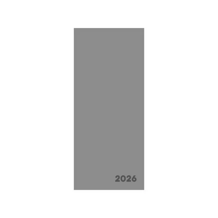 Główne zdjęcie produktu Diář PVC měsíční 2026 VERDE cihlová