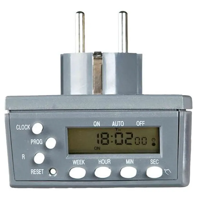 Główne zdjęcie produktu Digital timer - časovač s funkcí po vteřinách, 7 x 7 cm