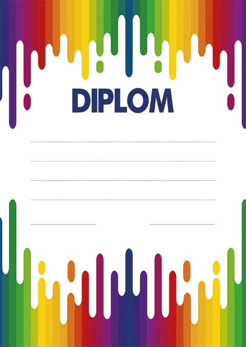 Główne zdjęcie produktu Diplom A4 Duha