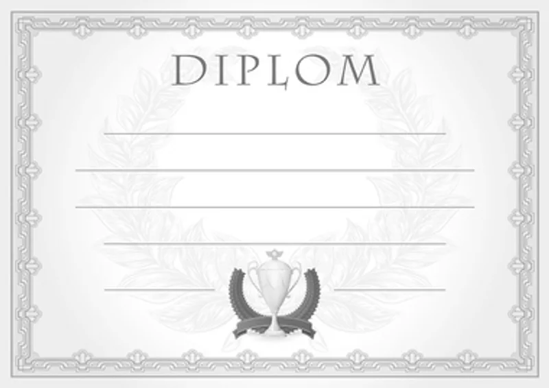 Główne zdjęcie produktu Diplom A4 Vavřín