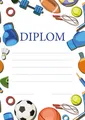 Diplom A5 Sportovní hry