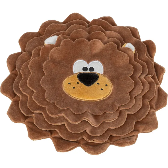 Główne zdjęcie produktu DOG ACTIVITY lev, šustící koberec na pamlsky, o 26 cm, polyester, hnědá