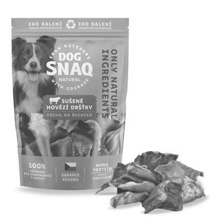 Główne zdjęcie produktu DOG SNAQ - hovězí dršťky sušené 100 g