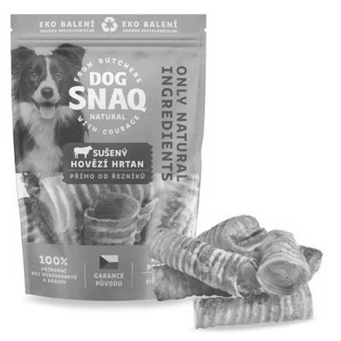 Główne zdjęcie produktu DOG SNAQ hovězí hrtan sušený 100 g