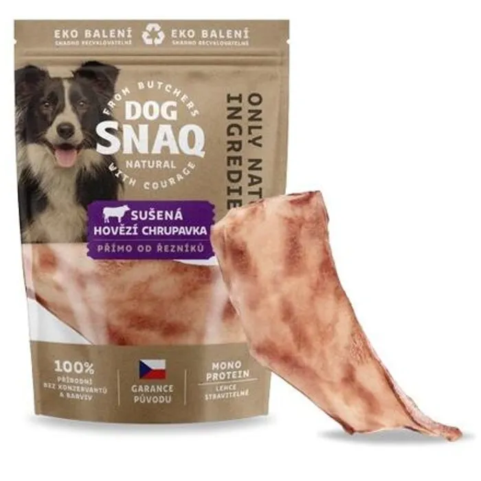 Główne zdjęcie produktu DOG SNAQ hovězí lopatková chrupavka sušená 1 ks