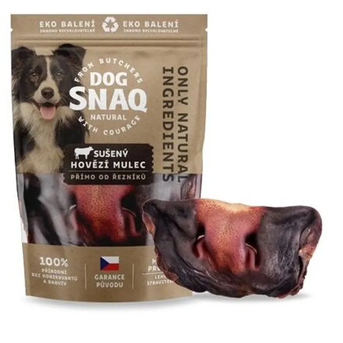 Główne zdjęcie produktu DOG SNAQ hovězí mulec sušený 1 ks