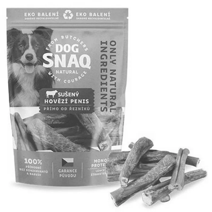 Główne zdjęcie produktu DOG SNAQ hovězí penis sušený 200 g
