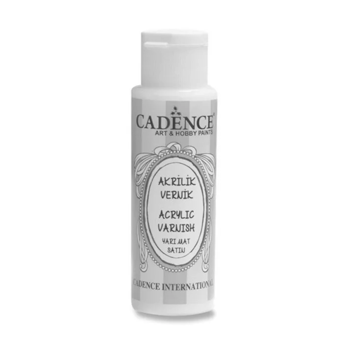 Główne zdjęcie produktu Dokončovací lak Cadence 70 ml, saténový