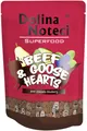 DOLINA NOTECI SUPERFOODS saszetka na serca wołowe i gęsie dla psów 300 g