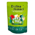 DOLINA NOTECI SUPERFOODS saszetka dla psów z jeleniem i kaczką 300 g