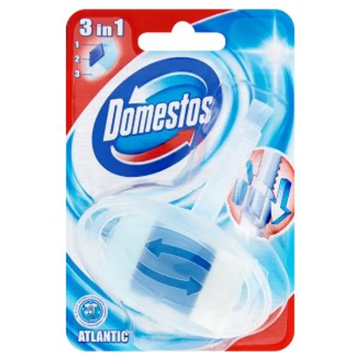 Główne zdjęcie produktu Domestos 3v1 Ocean Wc komplet 40 g