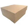 Pudełko na ciasto KRAFT 18 x 18 x 9 cm [50 szt.]