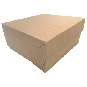 Pudełko na ciasto KRAFT 30 x 30 x 10 cm [50 szt.]