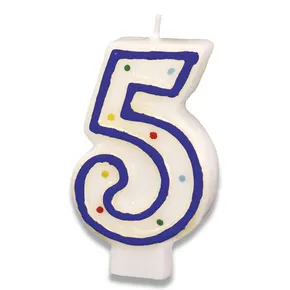Świeczka tortowa – 5 [1 szt.]