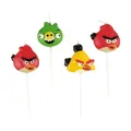 Świeczki tortowe Angry Birds mix motywów 4 szt
