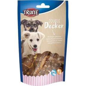 Double Decker, kocky s kuracím a kačacím mäsom, 100 g - DOPREDAJ