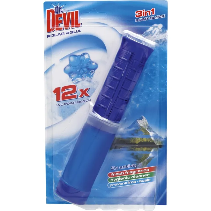 Główne zdjęcie produktu Dr. Devil Point Block Wc bodový blok Polar Aqua 75 ml