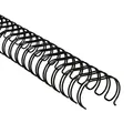 Drátěné hřbety 3/8" / 3:1 / 6 mm - černé