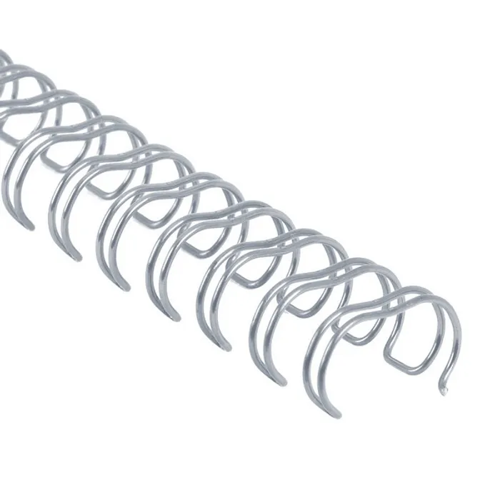 Główne zdjęcie produktu Drátěné hřbety 5/16" / 3:1 / 8 mm - černé