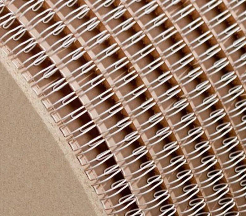Główne zdjęcie produktu Drátěné hřbety na cívce 3:1 - 8 mm (5/16") - 66.000 závěsů - bílé