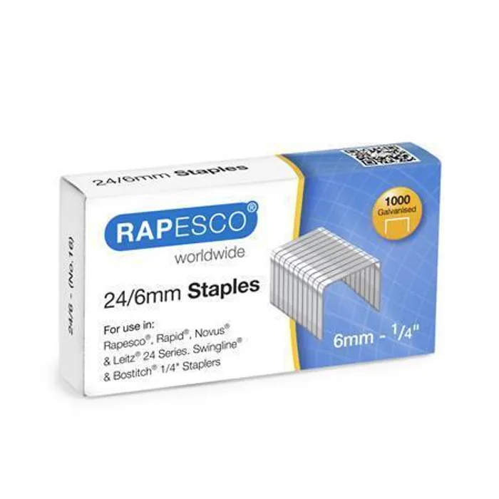 Główne zdjęcie produktu Drátky do sešívaček, 24/6, RAPESCO