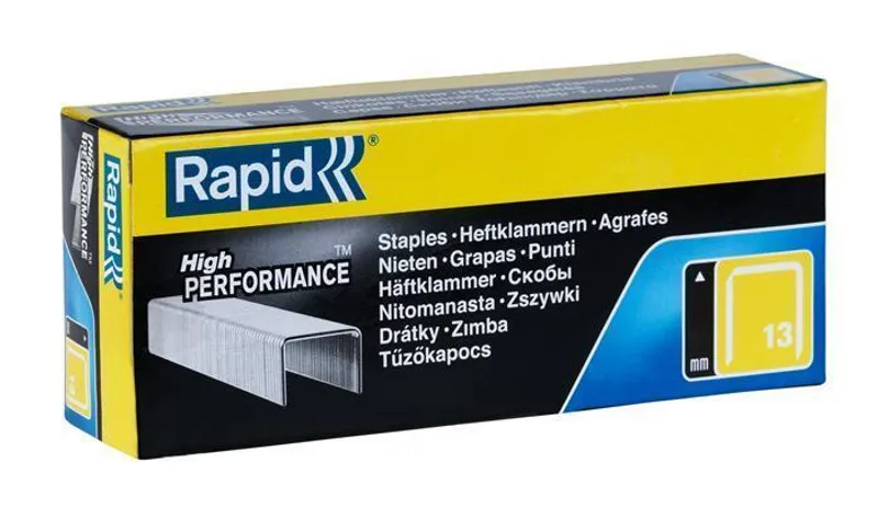 Główne zdjęcie produktu Drátky do sponkovačky Rapid 13/8, 5000 ks