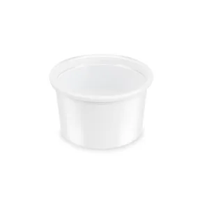 Pojemnik dressingowy (PP) biały średnica 46mm 30ml [50 szt]