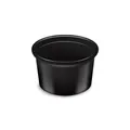 Pojemnik dressingowy (PP) czarny średnica 46mm 30ml [50 szt]