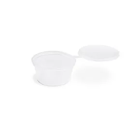 Pojemnik na sos (PP) z przykrywka przezroczysty średnica 50mm 30ml [100 szt]