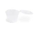 Pojemnik na sos (PP) z przykrywka przezroczysty średnica 70mm 120ml [50 szt]