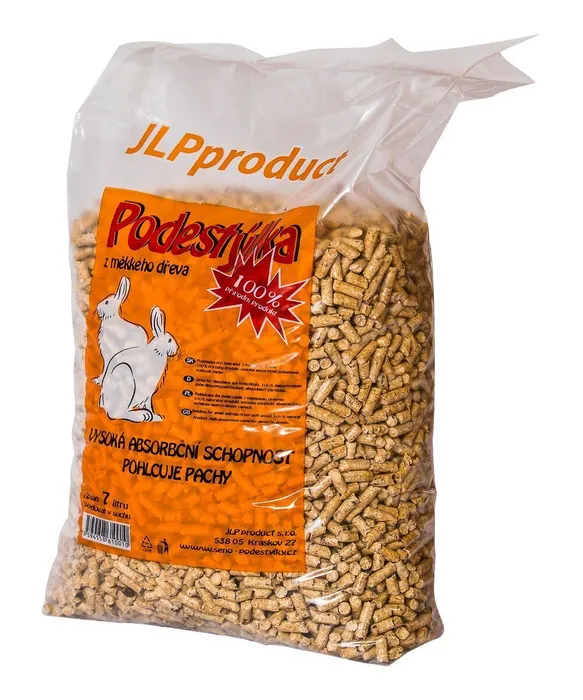 Główne zdjęcie produktu Dřevěná podestýlka - pelety 7 l