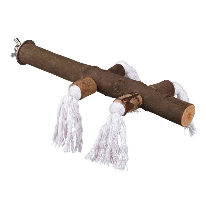 Główne zdjęcie produktu Dřevěné bidýlko s bavlnou velké 25cm/25mm
