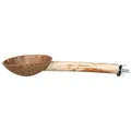 Drewniana grzęda z miską kokosową 25cm/18mm
