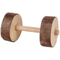 Drewniane hantle dla gryzoni 4,5x9 cm (2 szt.)