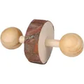 Drewniane hantle dla gryzoni 4,5x9 cm (2 szt.)